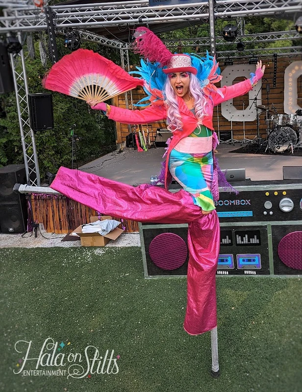 Pink Candyland - Stiltwalker - Feathers theme - image 14