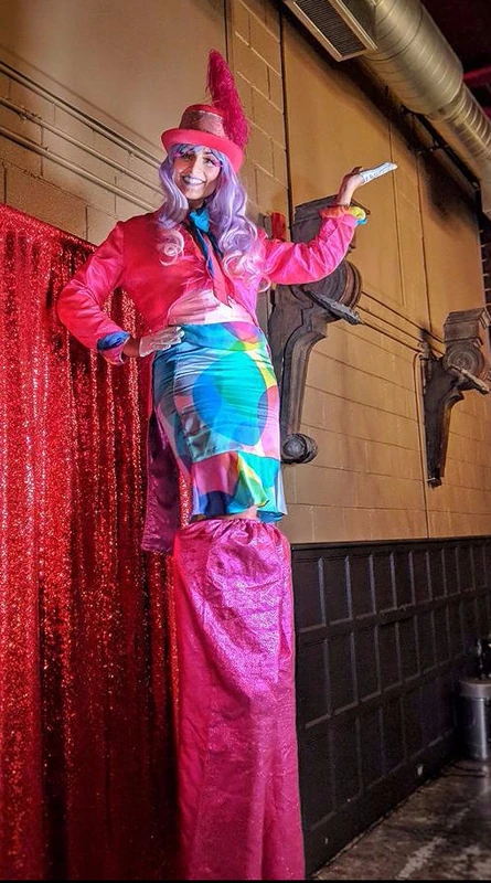 Pink Candyland - Stiltwalker - Feathers theme - image 8