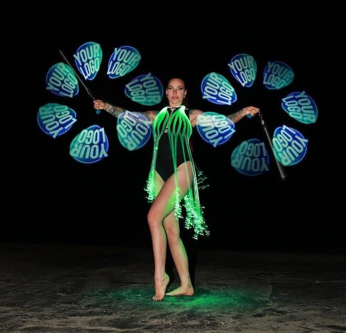 LED Pixel Poi - Flow Artist / Hula Hooper - Festival theme - image 4