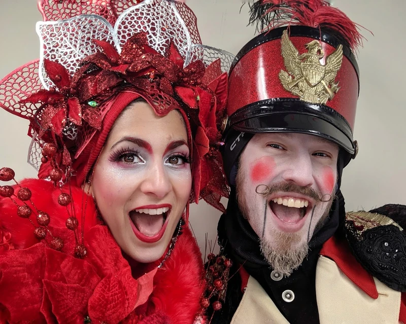 Poinsettia Princess - Stiltwalker - Christmas theme - image 11