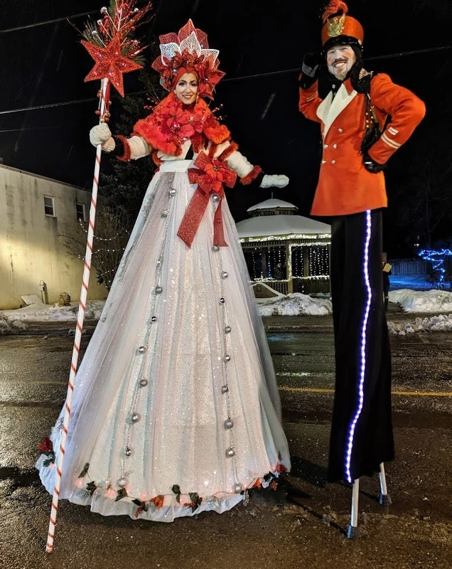 Poinsettia Princess - Stiltwalker - Christmas theme - image 20