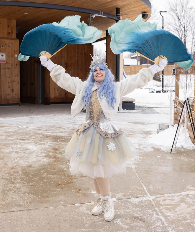 Polar Pixies - Flow Artist / Hula Hooper - Winter theme - image 3