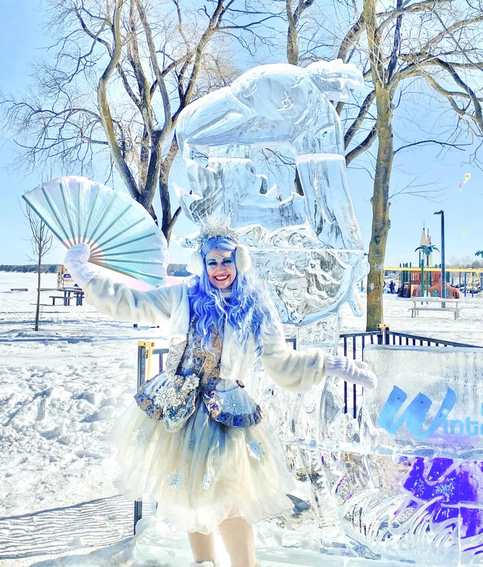 Polar Pixies - Flow Artist / Hula Hooper - Winter theme - image 5