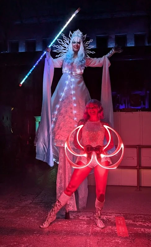 Polar Princess - Stiltwalker - Ice Queen theme - image 4