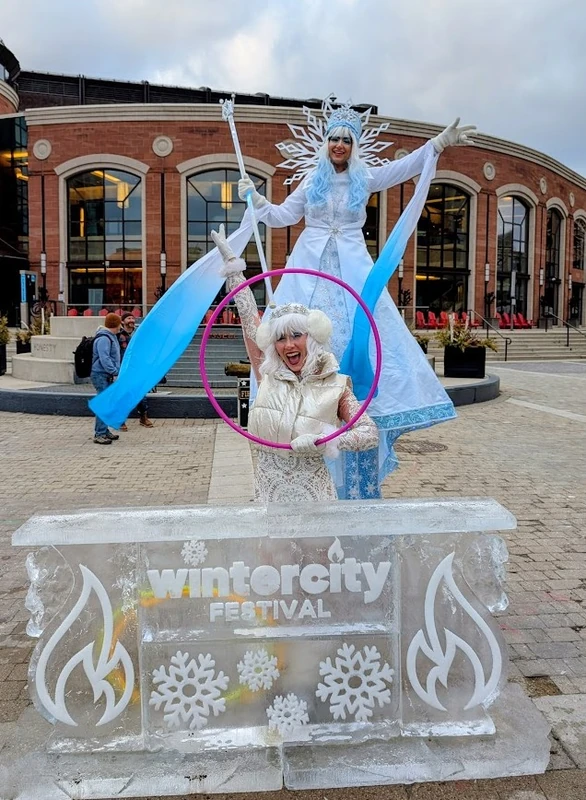 Polar Princess - Stiltwalker - Ice Queen theme - image 7