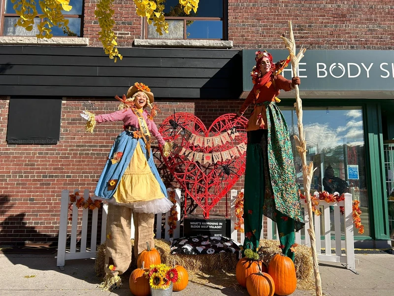 Lil' Miss Pumpkin Spice - Stiltwalker - Autumn theme - image 11