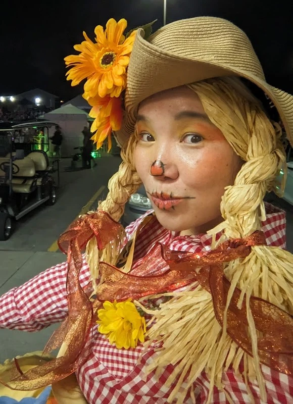 Lil' Miss Pumpkin Spice - Stiltwalker - Autumn theme - image 12