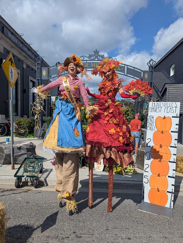 Lil' Miss Pumpkin Spice - Stiltwalker - Autumn theme - image 14