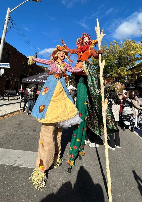 Lil' Miss Pumpkin Spice - Stiltwalker - Autumn theme - image 3