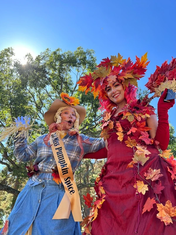 Lil' Miss Pumpkin Spice - Stiltwalker - Autumn theme - image 6