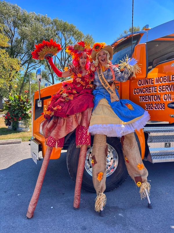 Lil' Miss Pumpkin Spice - Stiltwalker - Autumn theme - image 7