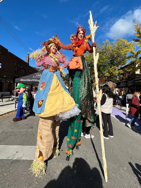 Lil' Miss Pumpkin Spice - Stiltwalker - Autumn theme - image 9