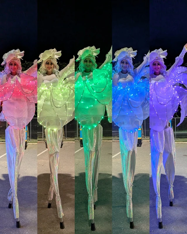 Radiant Blooms - Stilt Walker - Garden theme - image 3