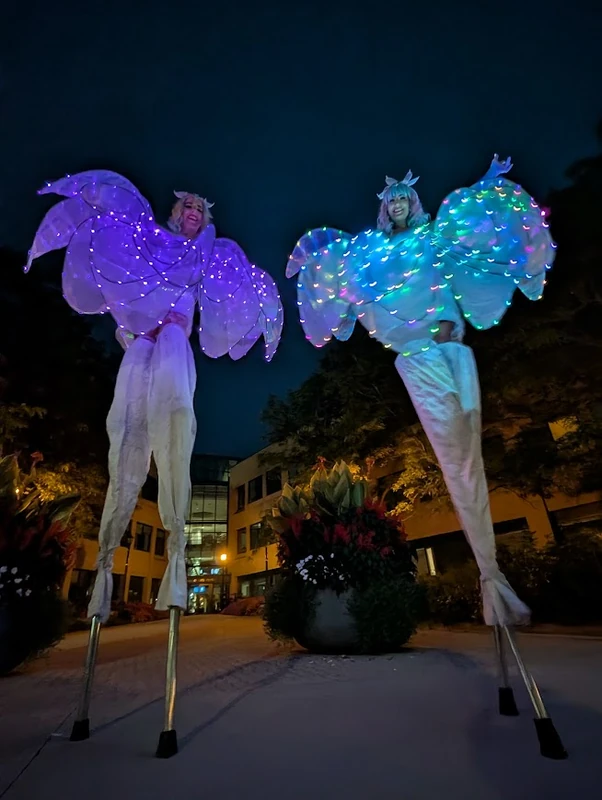 Radiant Blooms - Stilt Walker - Garden theme - image 5