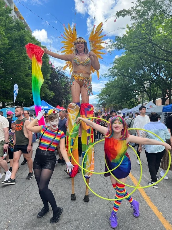 Rainbow Hoopster - Flow Artist / Hula Hooper - Festival theme - image 4