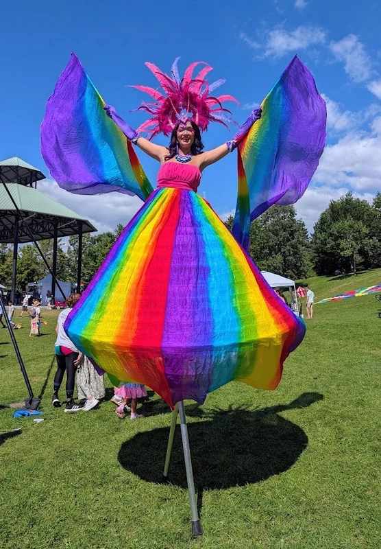 Rainbow Stiltwalkers - Main Image