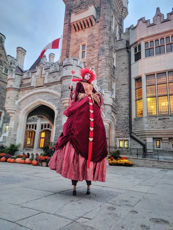 Red Queen of Hearts - Stiltwalker - Family Friendly theme - image 4