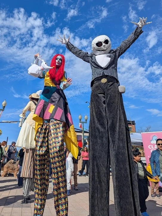 Sally and Jack Skellington - Stiltwalker - Duos theme - image 2