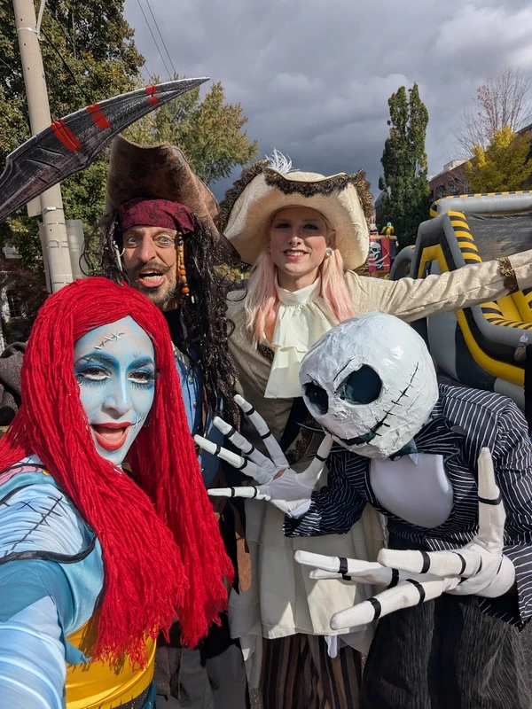 Sally and Jack Skellington - Stiltwalker - Duos theme - image 6