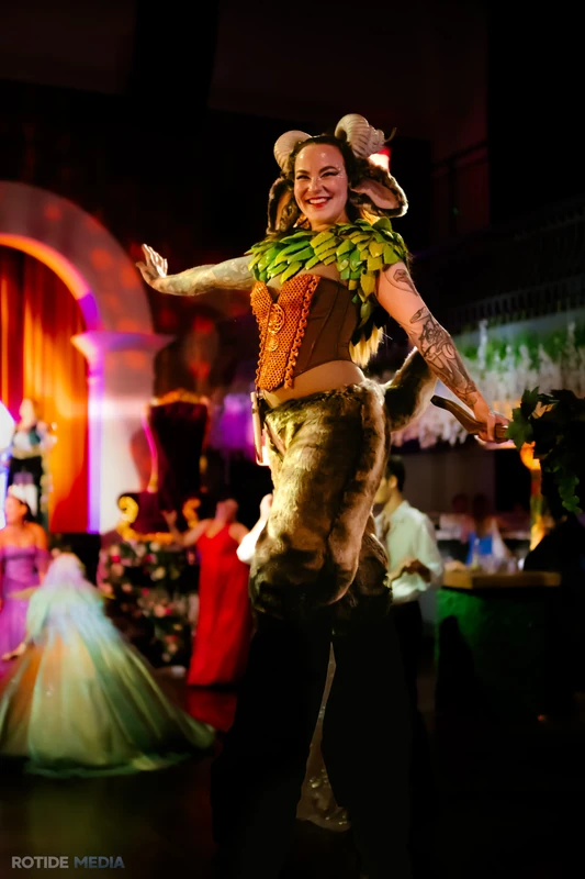 Calliope the Satyr/Faun - Stiltwalker - Animalia theme - image 7