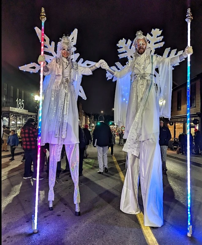 Snowflake Fantasy - Stiltwalker - Family Friendly theme - image 3
