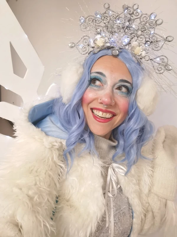 Snowflake Sprite - Flow Artist / Hula Hooper - Winter theme - image 4