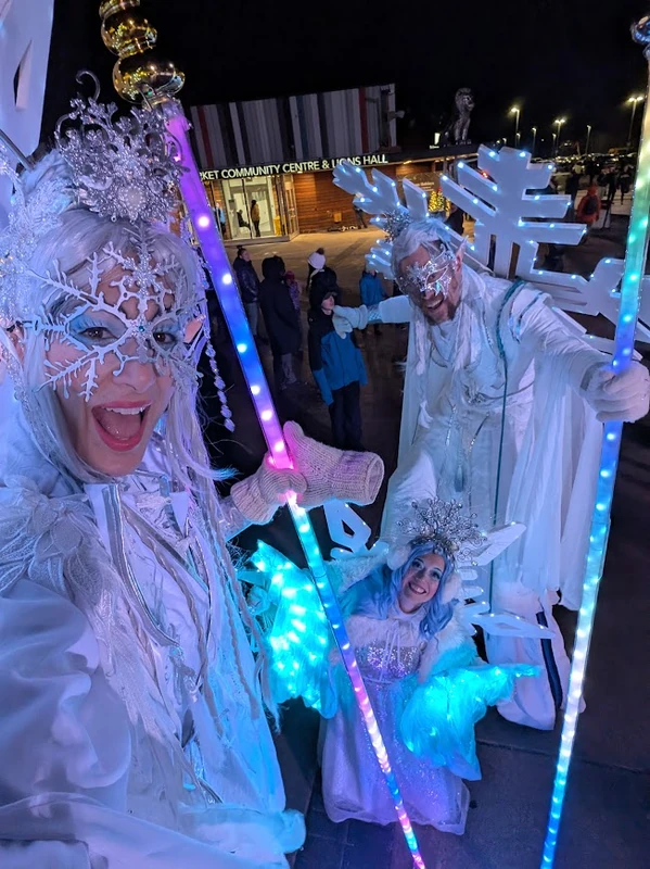 Snowflake Sprite - Flow Artist / Hula Hooper - Winter theme - image 6