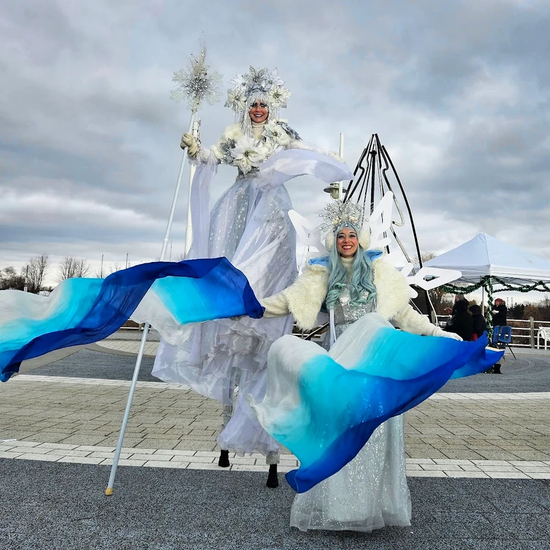 Snowflake Sprite - Flow Artist / Hula Hooper - Winter theme - image 7