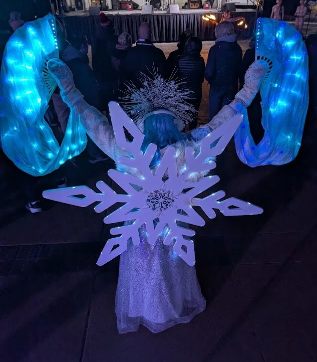 Snowflake Sprite - Flow Artist / Hula Hooper - Winter theme - image 9