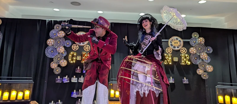 Steampunk Circus - Stiltwalker - Circus theme