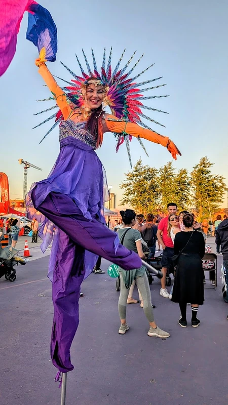 Sunset Serenade Stilts