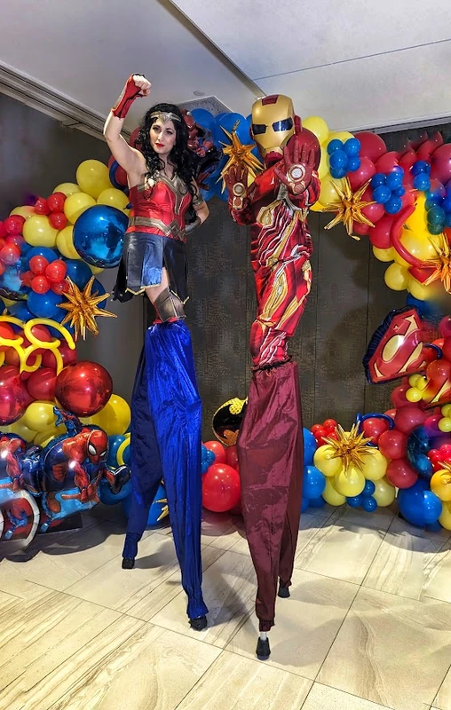 Superheroes on Stilts - Stiltwalker - Duos theme - image 2