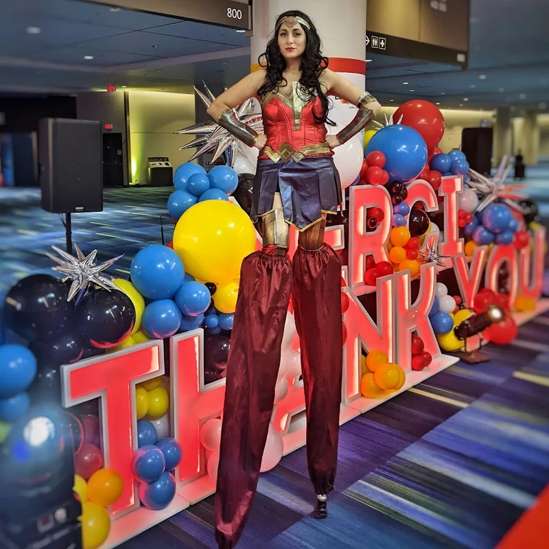 Superheroes on Stilts - Stiltwalker - Duos theme - image 3