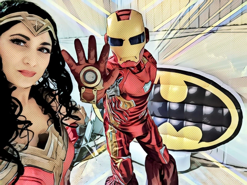 Superheroes on Stilts - Stiltwalker - Duos theme - image 4