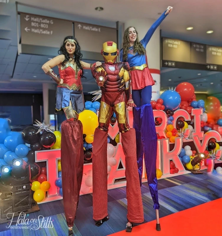 Superheroes on Stilts - Main Image