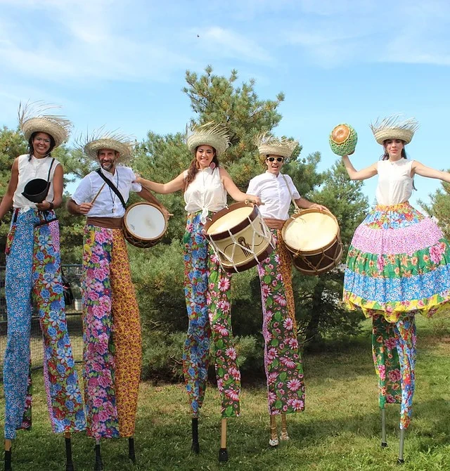 Tallbeat1 Stilt-Drummers - Stiltwalker - Cultural theme - image 2