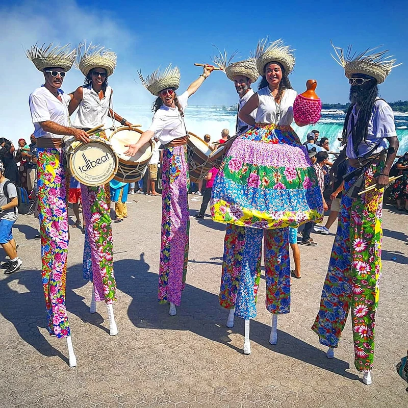 Tallbeat1 Stilt-Drummers - Stiltwalker - Cultural theme - image 4