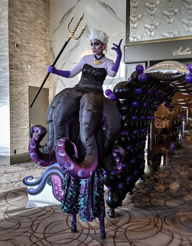 Ursula the Sea Witch - Stiltwalker - Family Friendly theme - image 2
