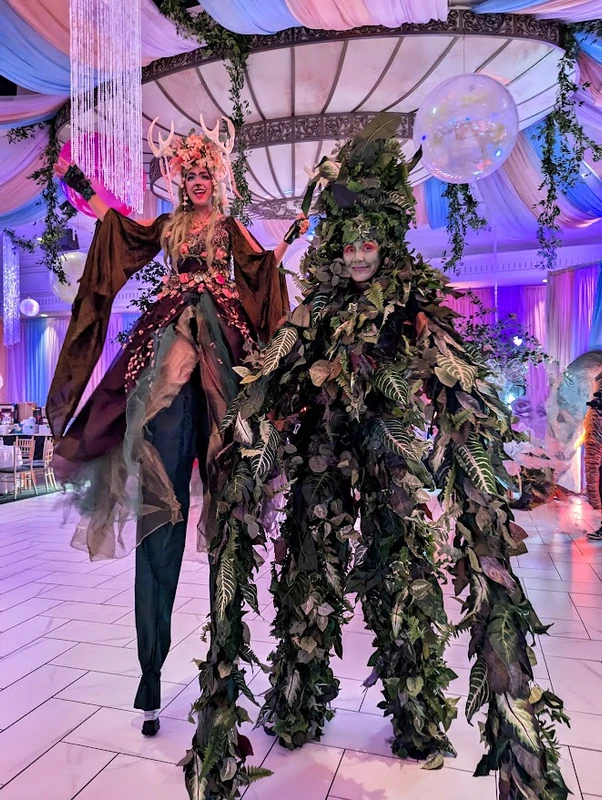 Vine Creature - Stiltwalker - Quad Stilts theme - image 2