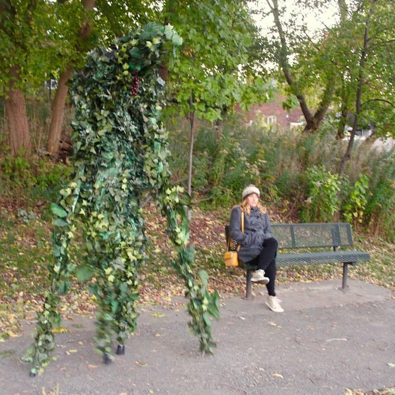 Vine Creature - Stiltwalker - Quad Stilts theme - image 3