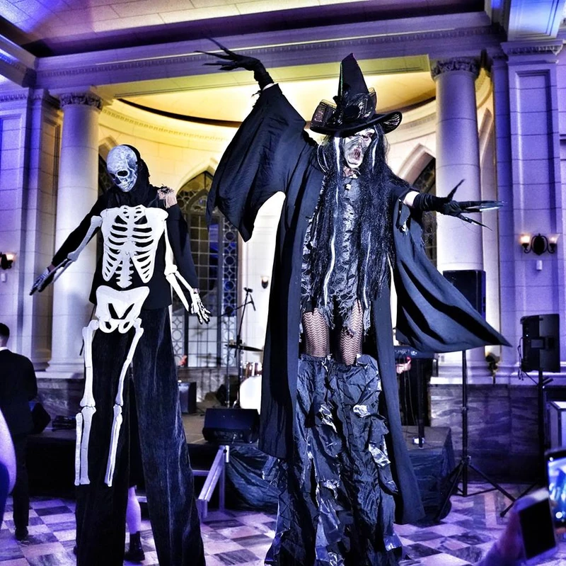 Classic  Witch  - Stiltwalker - Scary theme - image 4