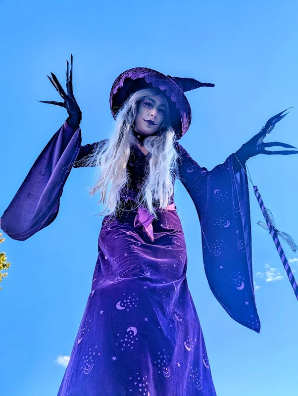 Friendly Witch - Stiltwalker - Scary theme - image 3
