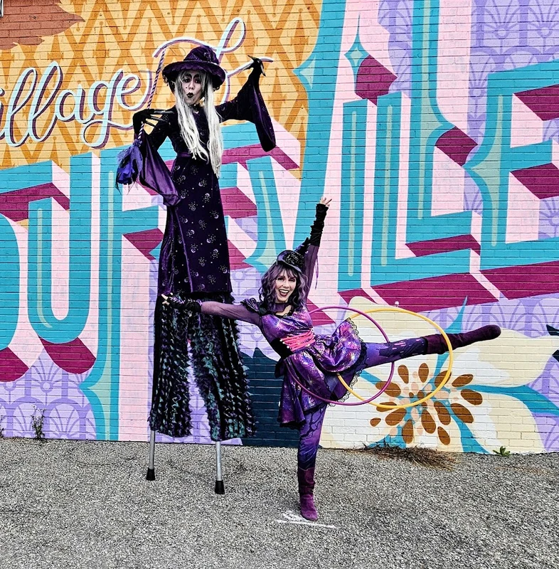 Friendly Witch - Stiltwalker - Scary theme - image 8