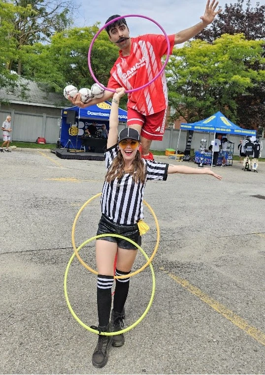 Sports themed performers